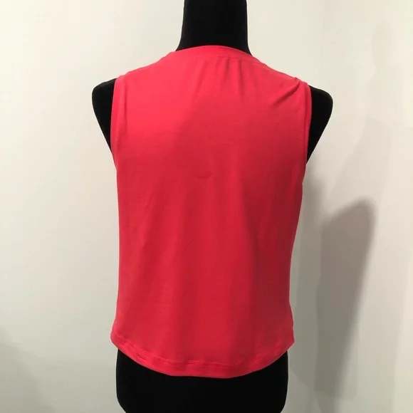 NWOT Pink Twist Front Slightly Cropped Tank - Picture 6 of 10